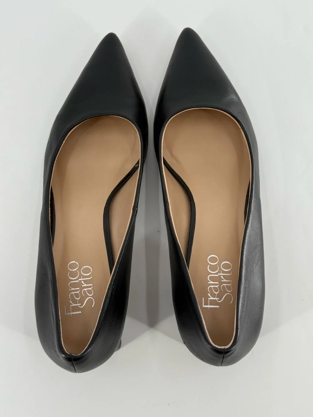 Franco Sarto Romi Pointy Toe Block Heels 8.5